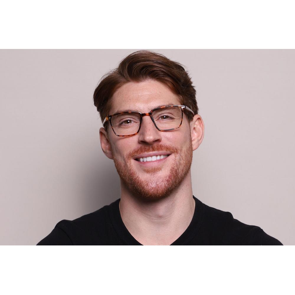 Full Rim Square Tortoise Smartbuy Collection Hart Pc2450 C3 Fashion Unisex Eyeglasses