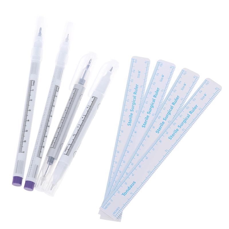 Skin Marker Pen Beauty Eyelash Extension Fixed Point Marker Pen Skin Positioning Marker For Tattoo Eyelash Grafting Tool