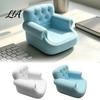 Gift for Home Decor 3D Printed Mini Sofa Shaped Storage Box, Cute Couch Office Desk Ornament Desktop Organizer, Decorative Trinket Holder Keys