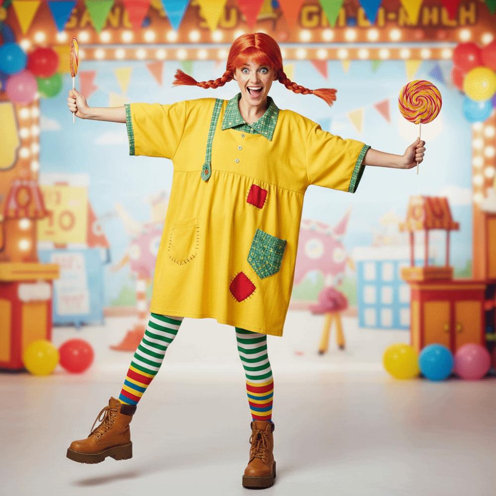 Neat Bangs Long Orange Hair Anime Twisted Braid Wig Synthetic Halloween Cosplay Wig Carnival Party