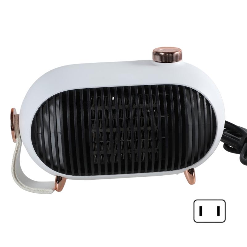 

Small Electric Desk Heater 1000W Heater Fan Convenient Table Heater Fast Heating Fan Suitable for Home and Office Use белый