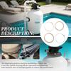 2Pcs HAY-051-1507 Diaphragm Gasket with Ring Compatible with Hayward ECX5000G