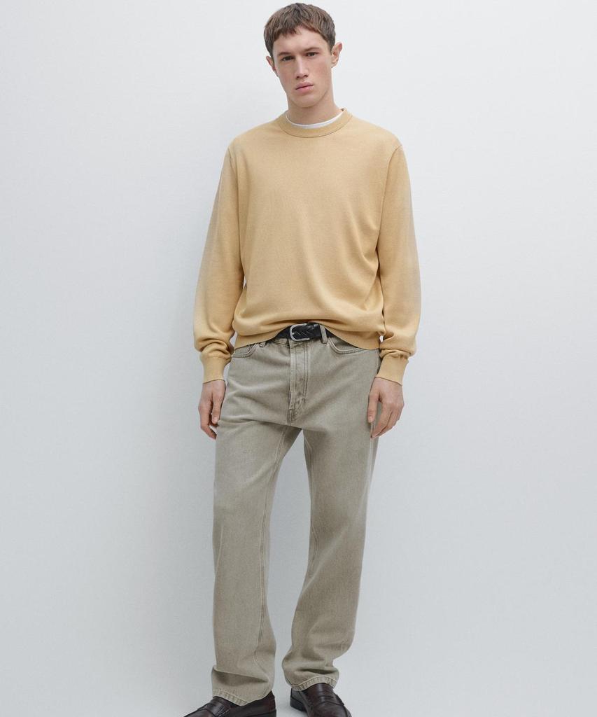 Masimodutti Cotton Blend Knit Sweater