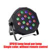 Colorful 18 LED Par Light RGB Stage Light DMX512 with Remote Control Sound Activated Party Lighting for Home Bar Event Show