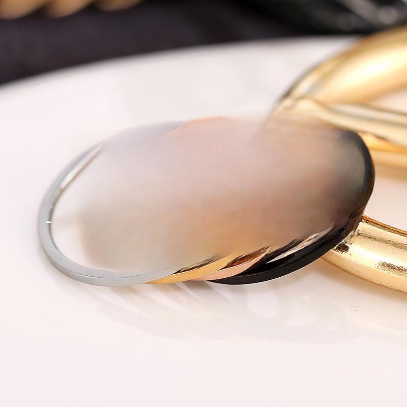 "Tenký prsten z 18k zlata a titanové oceli pro ženy – evropský a americký styl, moderní prsten pro páry z nerezové oceli"