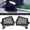 2 Stück Auto-Seitenspiegel-LED-Pfützenlicht für Geeignet für Volvo S60 S80 V50 V70 XC70 XC90 Jaguar XJ