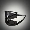 Oversized Sports Goggle Fashion Mirror Outdoor Cycling Protective Sunglasses Women New In Trendy Outdoor Anti-UV Shades