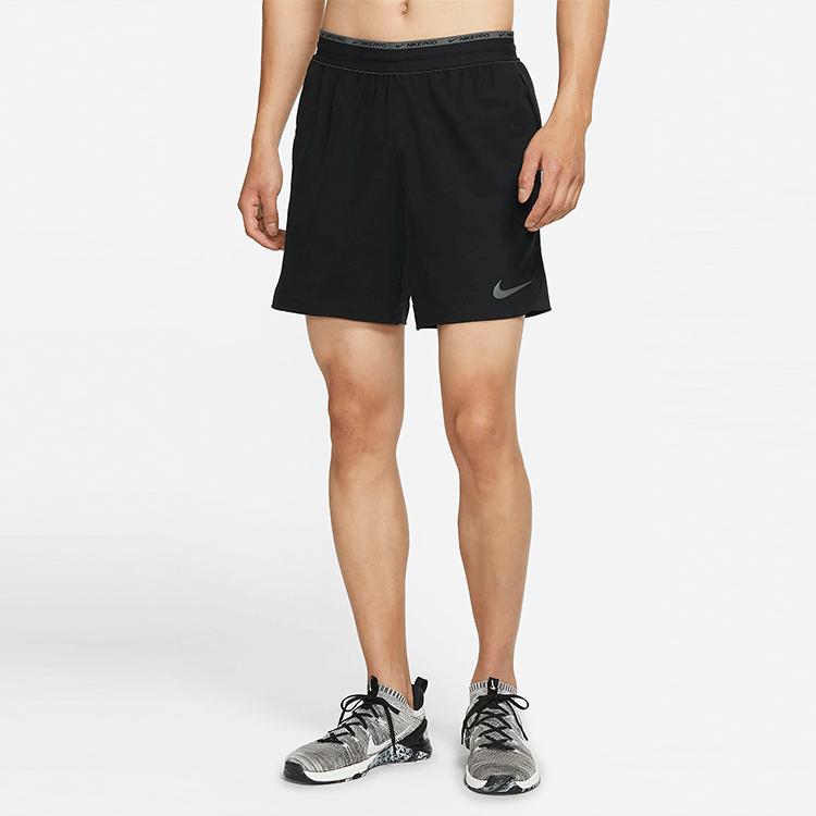 Nike Pro Dri-FIT Flex Rep Performance Training Shorts Men Bottoms Black DD1701-010