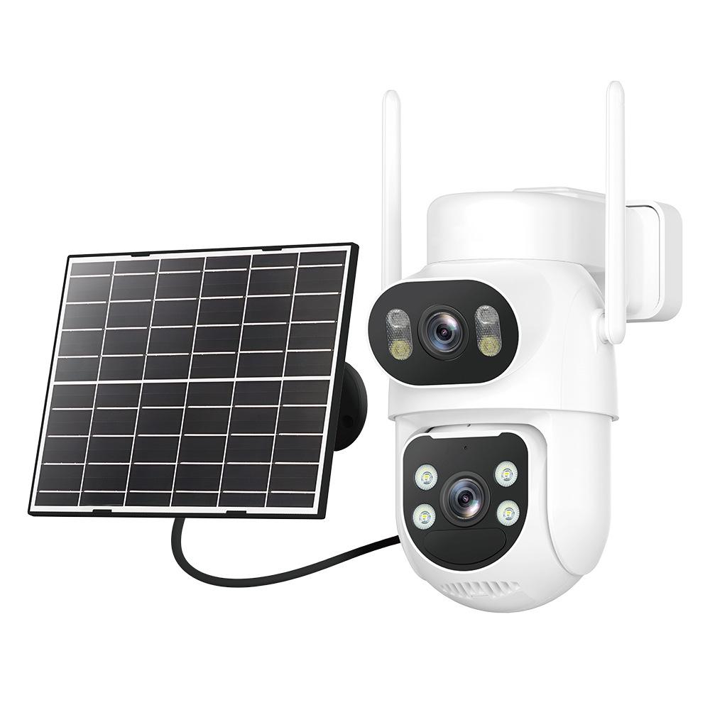 

AI Smart AOV4G Solar-Powered Camera with Full-Color Night Vision & Mobile Remote 24/7 Recording. Asia-Pacific Version (No Memory Card)