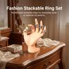 Jewelry Display Hand Model Ring Bracelet Stand PVC Fake Hand For Counter for Women
