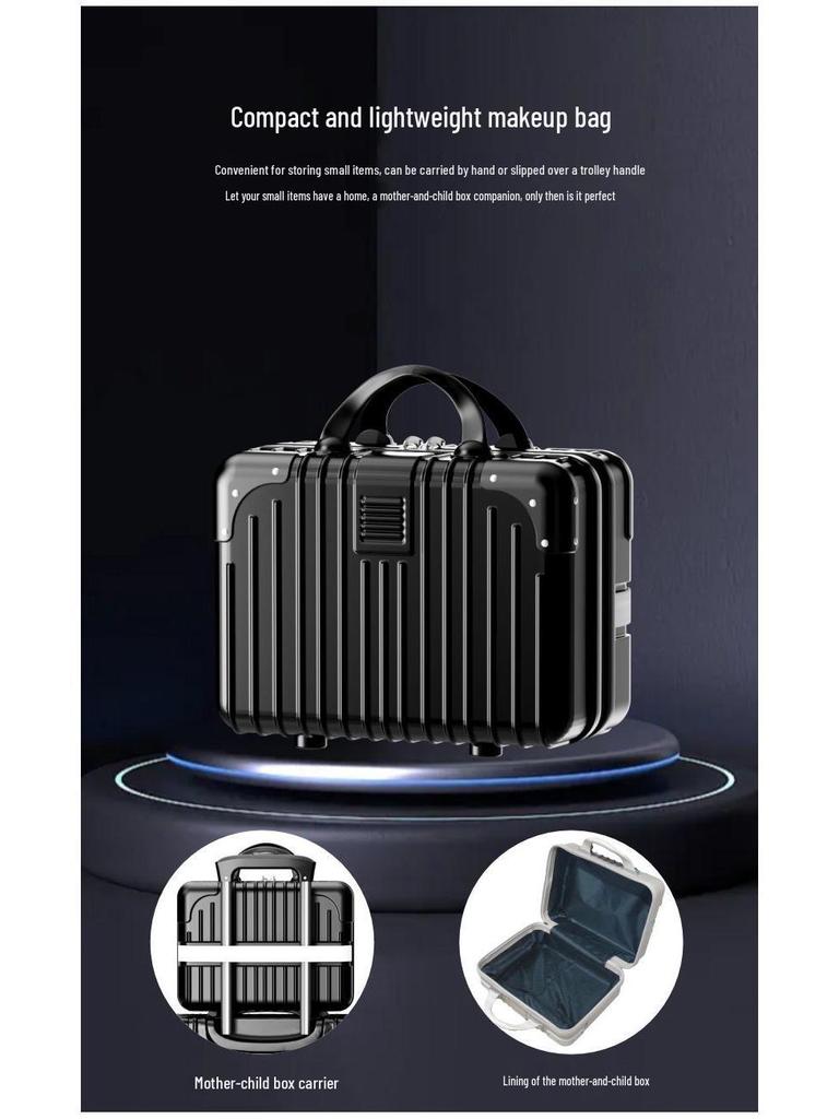 20" Vintage Durable Trolley Suitcase - Large Capacity Travel Case for Students