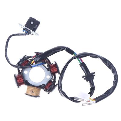 6 Poles 5 Wires Half Wave Ignition Stator Magneto for Gy6 50cc 70cc 90cc 110cc 125cc ATV Quad Pocket Bike Go Kart Full Wave