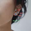 925 Silver 3/4/5MM Round Zircon Mini Stud Earrings For Women Classic Fine Jewelry Piercing Bone Ear Accessories