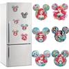 6Pcs Mermaid Series Diamond Art Fridge Magnet Diamond Painting Refrigerator Magnet DIY Fridge Stickers for Fridge Whiteboards