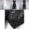 Abito da Cocktail da Donna in Pizzo Floreale Sweetheart Aderente e Svasato per Eleganti Serate