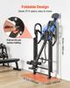 Inversion Table, 136 kg Capacity Heavy Duty Back Inverter Stretcher, Inverted Table with Dual-Roller Locking, Decompression Tables for Shoulders,