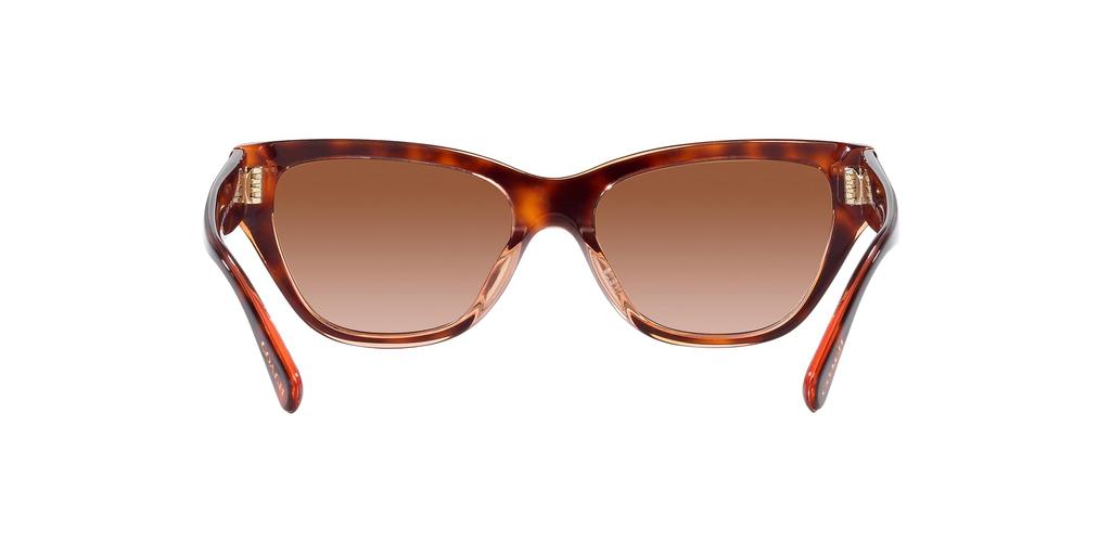 Sunglasses HC8370F CH660 PINK PINK GRADIENT Lens 56 [Coach] TORTOISE/TRANSPARENT Frame/BROWN