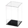 Edinstry Storage Case Acrylic Storage Case Acrylic Box Height 20cm 15x10cm Figure Case Display Case Collection Case Transparent Storage Box Exhibition
