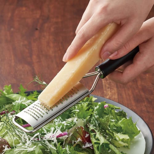 Shimomura Kogyo, Made in Japan, Kitchen Bar Cheese Grater with Condiments, KIB-206, Made in Tsubame-Sanjo, Niigata