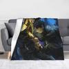 Omniscient Readers Viewpoint Fleece Throw Blankets Anime Manga Blanket for Bed Bedroom Lightweight Thin Bed Rug