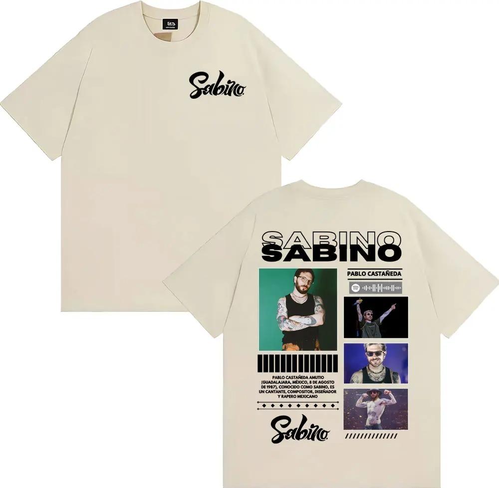 

Rapper Sabino Pablo Castaneda Tour Graphic TShirt Unisex Fashion Vintage HipHop HighQuality 100 Cotton Women And Men Tshirt 4XL