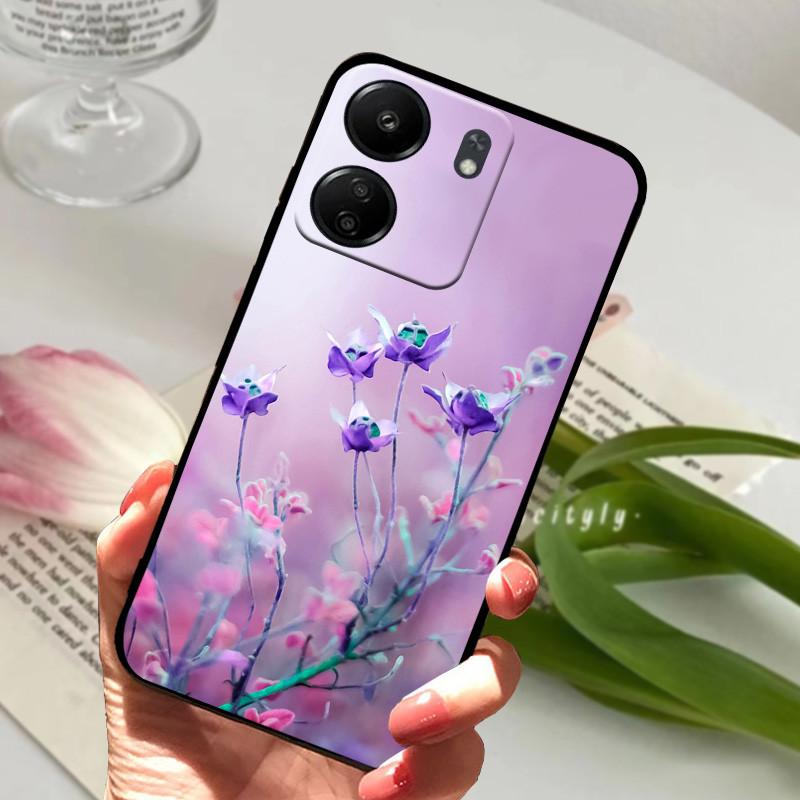 

For POCO C65 Case Shockproof Soft Silicone TPU Back Cover for Xiaomi POCO C65 Phone Cases C 65 Global Version Cute Fundas Capa For POCO C65