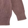 DEMYLEE Long Sleeve Cotton Knit S Smoke Pink Sweater Women Used