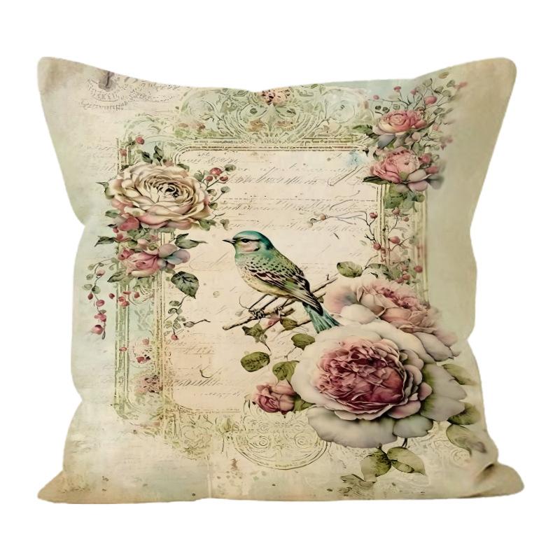 Encrypted Peach Skin Print Pillowcase