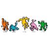 Creative Life Art Series Keith Haring Dancing Figures Building Blocks Toy, Classic Graffiti Art Collection Model, Adult Stress Relief Gift