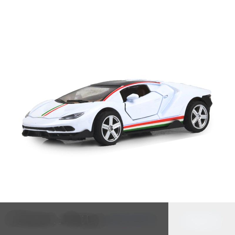 1:36 Simulation Lamborghini Alloy Sports Car Model Children's Toy Car Ornaments