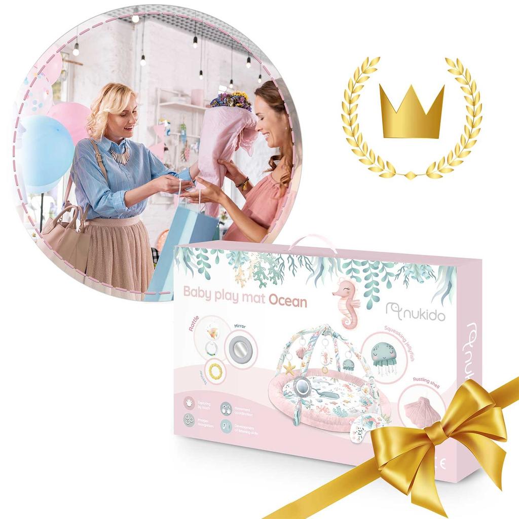 Ocean Nukido Interactive Educational Mat - Pink