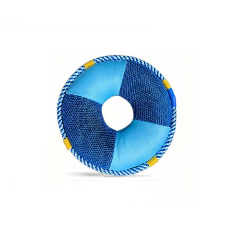 

Eva Pet Flying Disc With Sound Durable For Dogs And Cats Round Hoop