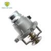 11537502779 Engine Coolant Thermostat For BMW 750i 750Li 650i 550i X5 V8 4.8L 4.4L 760i 760Li V12 6.0L 11537586885 New