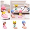 Anti Slip Cute  Mobile Phone Holder Figure Model Cartoon Phone Bracket  Doll Sculpture Statue Decor