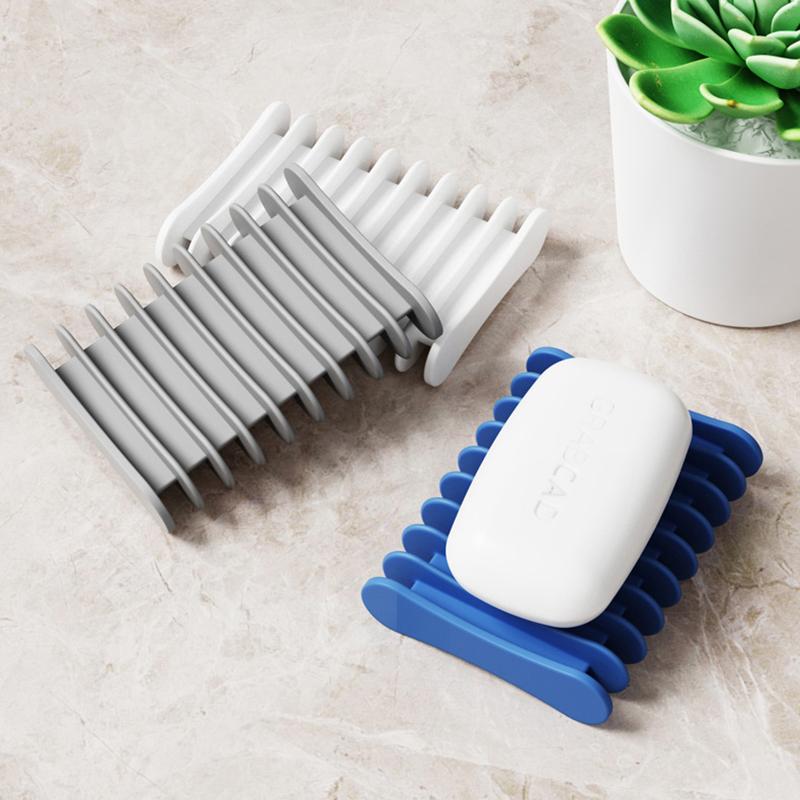 Perfect Innovative Easy To Clean Innovative Premium Silicone Silicone Self Draining Soap Dishes Compact And Soap Holder