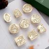Butterfly Wax Seal Stamp Brass Head Animal Series Sealing Waxed Stamp for Photo Invitation Card Scrapbooking Decoration