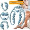 Massage Roller 11 Wheels Circular Leg Clamp Massaging for Thighs