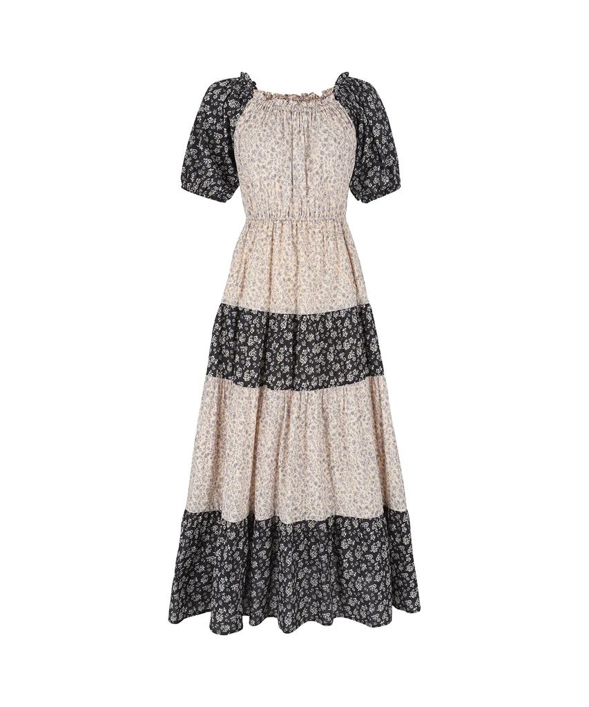 SOUP Cotton Blend Floral Dress (Oa5Opt5)