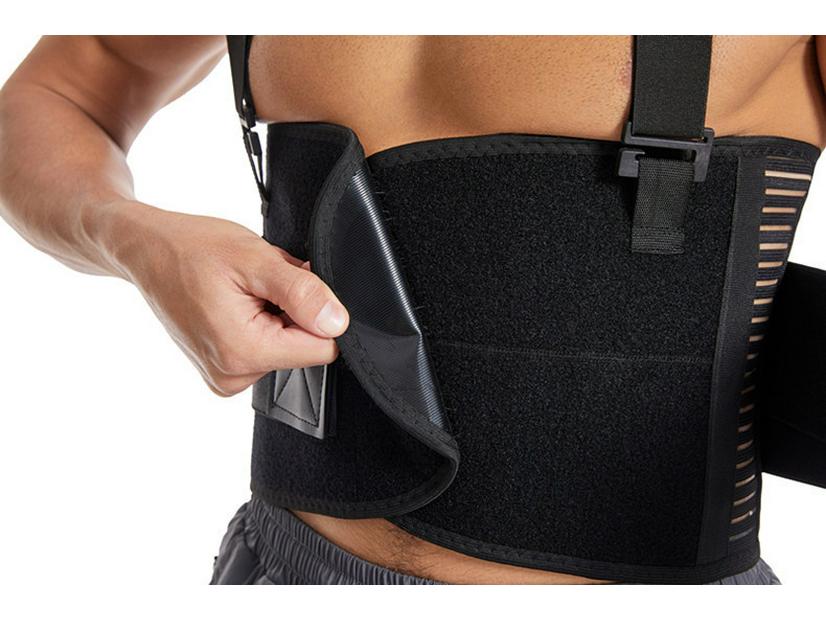 Herren Fitness Schweißtreibender Taillenformer & Stütz-Hosenträger für Laufen und Arbeit