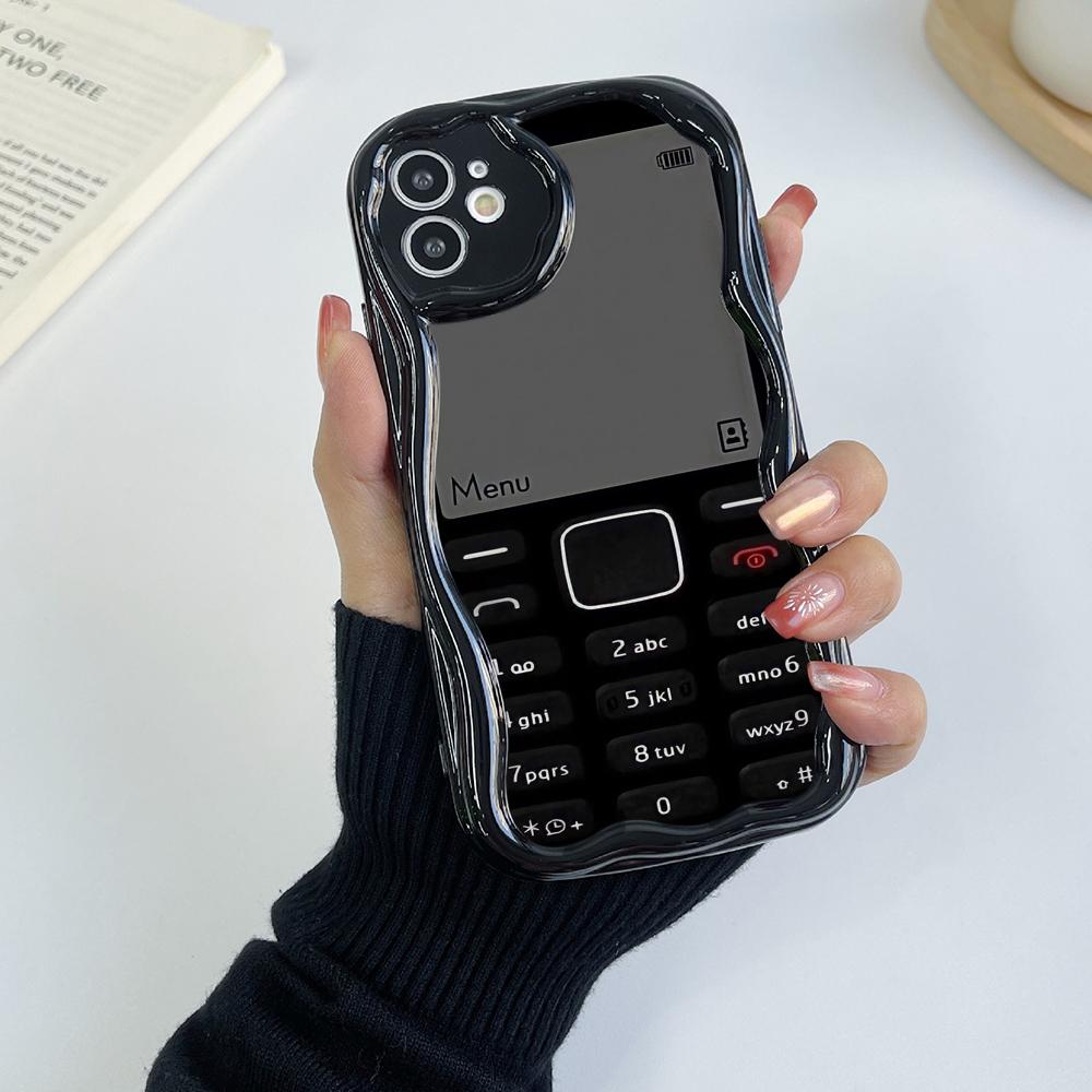 Ae95 Huse de protecție pentru telefon cu design retro pentru Samsung S23 S24 Ultra A55 A14 A25 A13 Infinix Hot 40 Pro Tecno Spark 20C Wave TPU Husă din spate