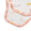 MIKI HOUSE Long Sleeve Baby Undershirt, All-Over Print, 100% Cotton, Made In Japan, for Boys and Girls, Newborns, 70cm, Yellow, Size 40-1525-140
