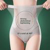 Female Summer Thin Model Lift Buttock Shaping Strong Abdominal Postpartum High Waist Triangle Briefs