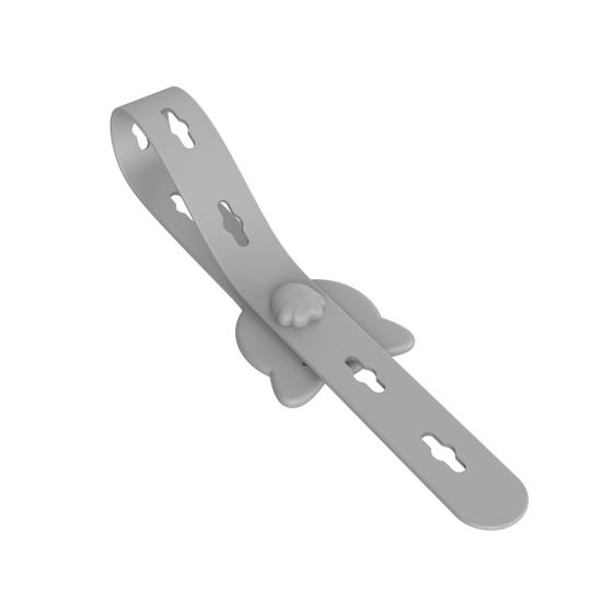 2Pcs Cable Tie Wrap Good Toughness Firmly Fixed Clothes Towel Curtains Organizer Home Use