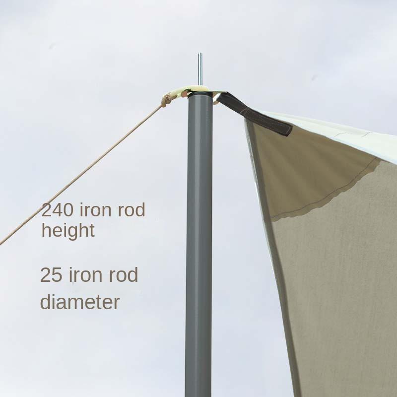 Outdoor Canopy Camping Camping Picnic Rainproof and Sun Protection Shade Cloth Shed Portable Pergola Picnic Equipment Sunshade