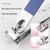 Nail Clipper Set: Flat & Oblique Mouth Clippers, Manicure Knife, Household Nail Tools, Ear Pick for Adults