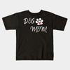 Boys Girls Soft Cotton Graphic Tees Dog Mom Breathable Daily School Wear Kids T-Shirts