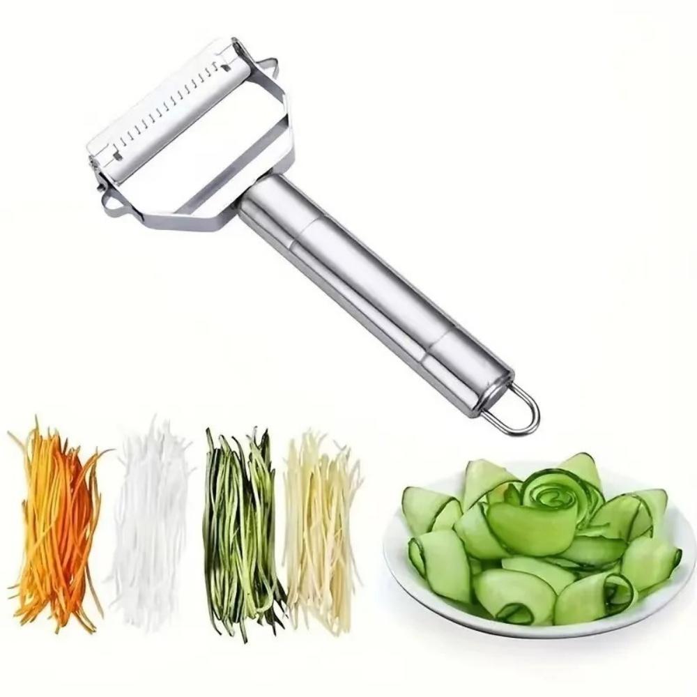 Stainless Steel Multi-function Vegetable Peeler Cucumber Carrot Fruit Cutter Julienne Peeler Potato Carrot Grater Kitchen Tool 3