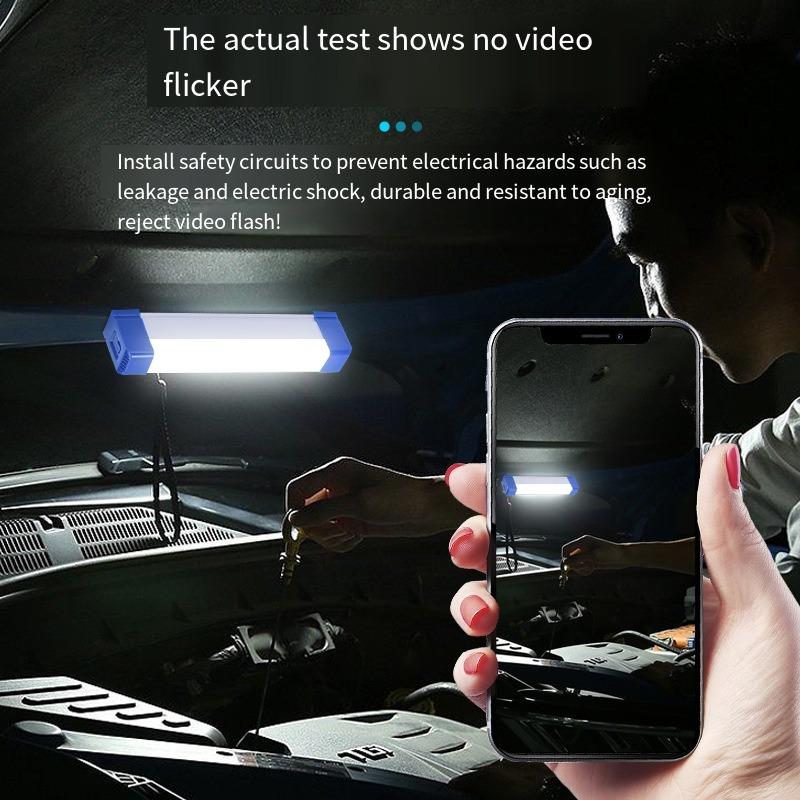 1 Stück USB-Ladelampe Magnetschwebung Highlight Nachtmarktstand Batterie Stromausfall Notbeleuchtung LED Leuchtstoffröhrenlichtleiste