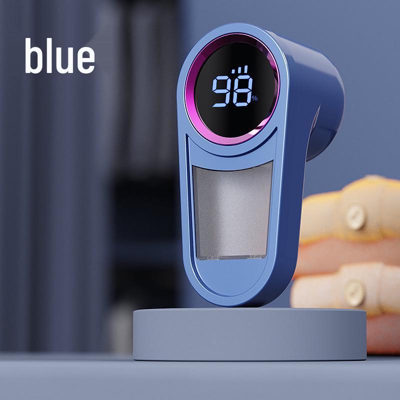 

Rechargeable Lint Remover with Digital Display - Portable Fabric Shaver for Clothes, Household Depilator for Pilling Removal