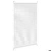Store plissé - Maison Exclusive - 80 x 125 cm - Blanc - Montage sans perçage
